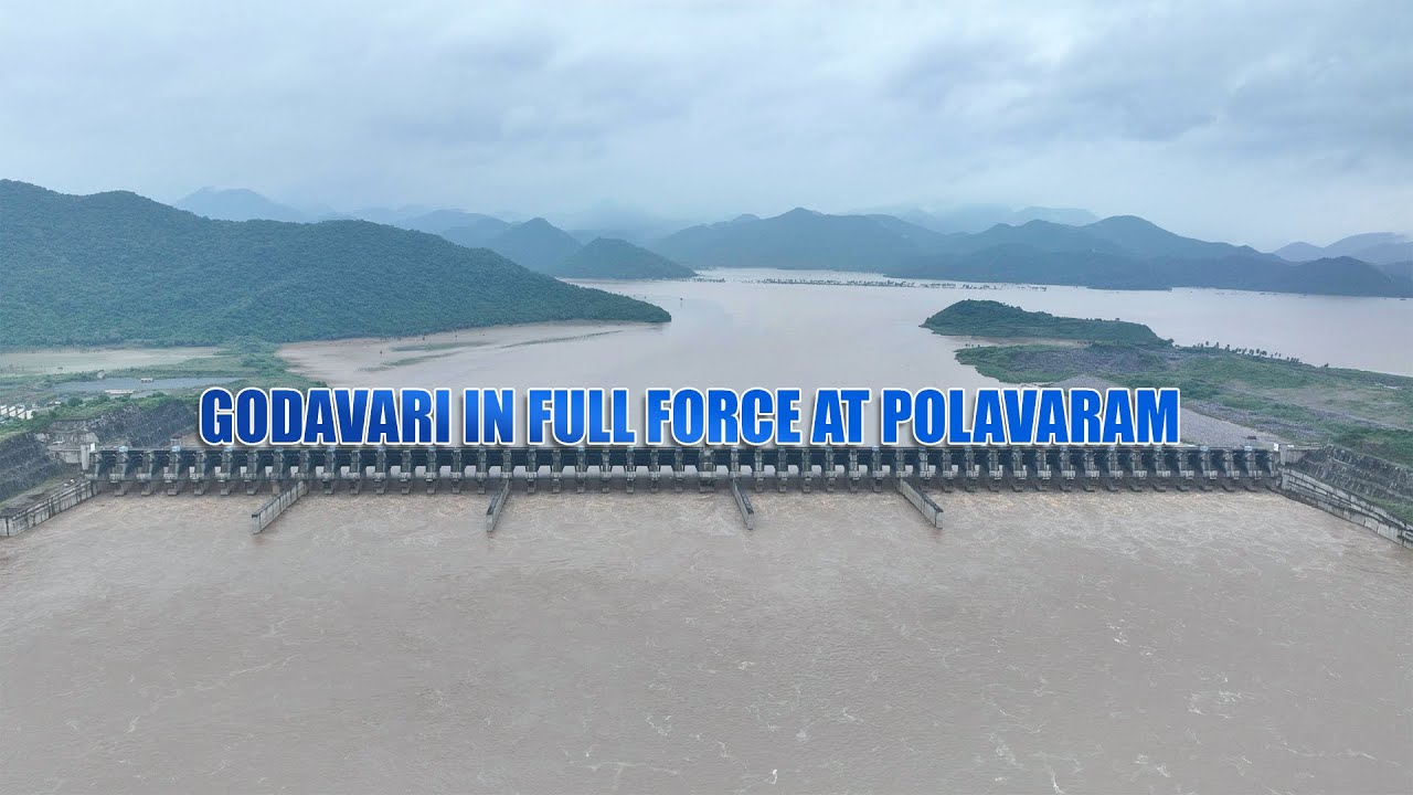 Polavaram Spillway Streamlines Godavari Floodwaters | Megha Engineering