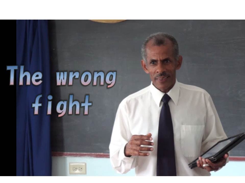The wrong fight