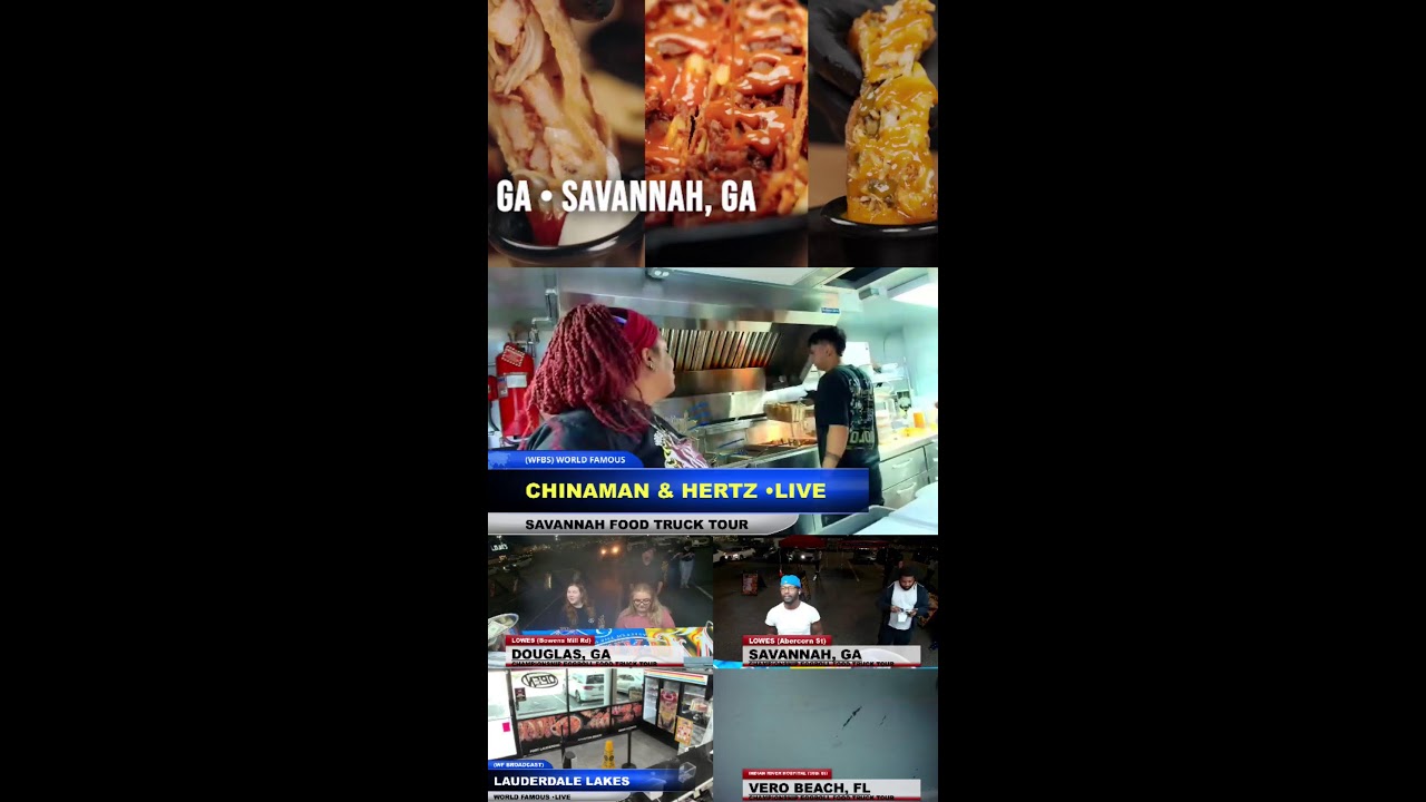 WORLD FAMOUS CHAMPIONSHIP FOOD TRUCK TOUR IS •LIVE!!