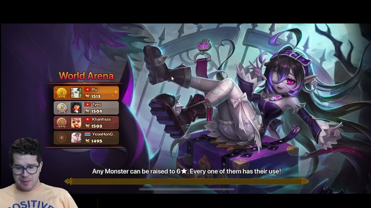 World Arena Season 36: Placement Match...Wait no what is this?  Free P1! in Summoners War RTA!!