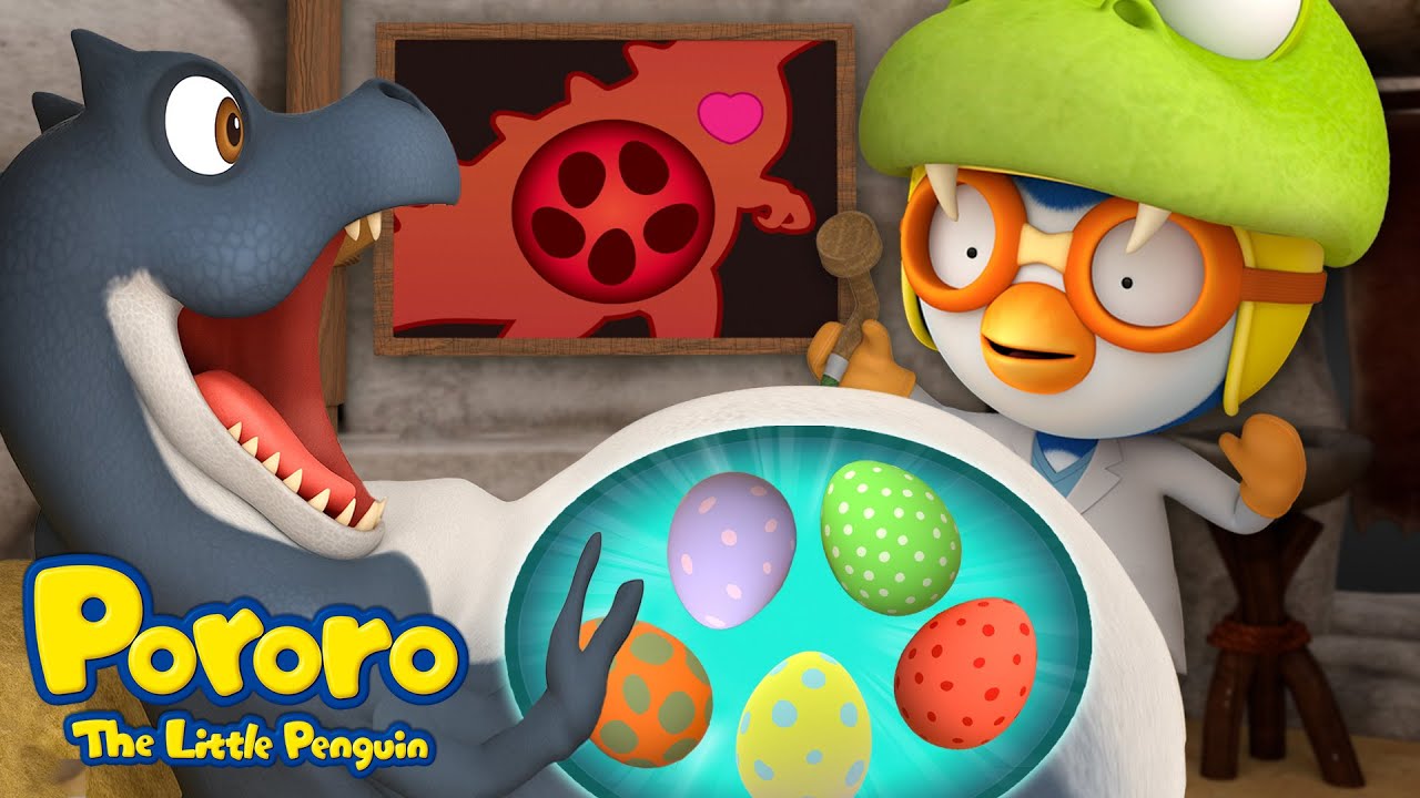 Rumah Sakit Dinosaurus | Perut Ibu T-rex Sakit | Pororo Bahasa Indonesia | Lagu Anak anak