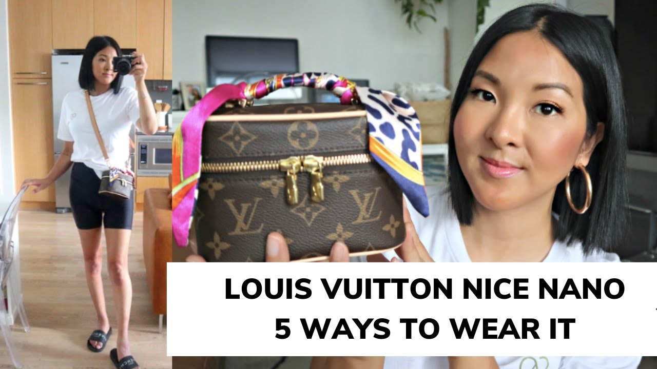 LOUIS VUITTON NICE NANO | 5 РАЗНЫХ СПОСОБОВ ЕГО НОСИТЬ
