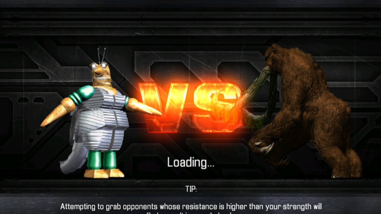 Play Godzilla Omniverse game. Mysterian Moguera VS Behemoth