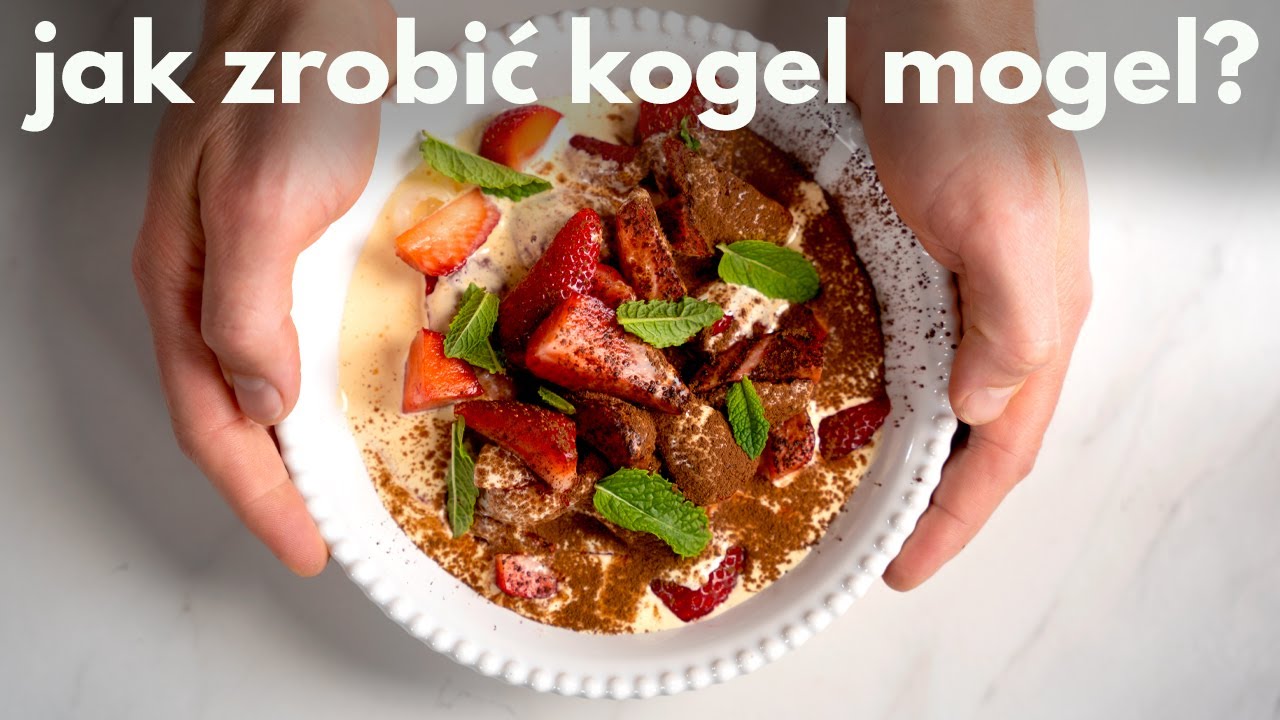 Pyszny KOGEL MOGEL - przepis na RETRO DESER z dzieciństwa! [POSMAKUJ POLSKI]