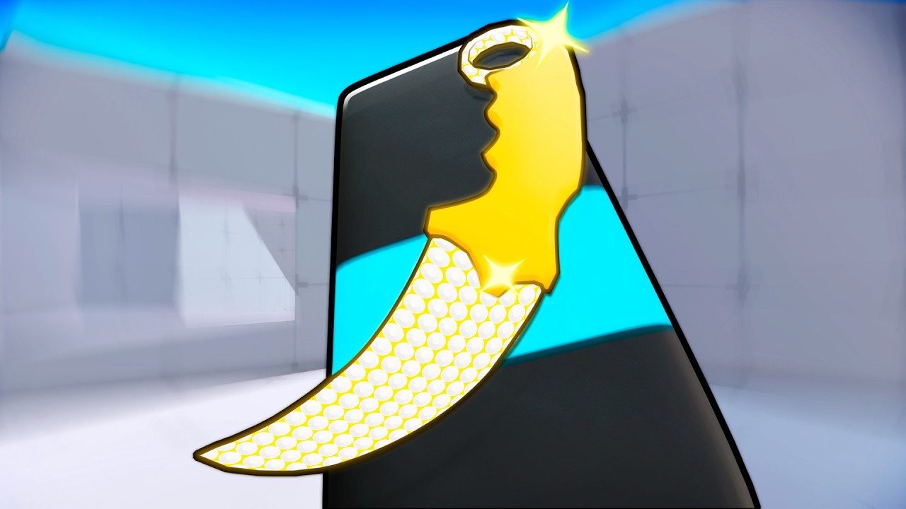 Итак, я разблокировал АЛМАЗНЫЙ НОЖ в Roblox Rivals..