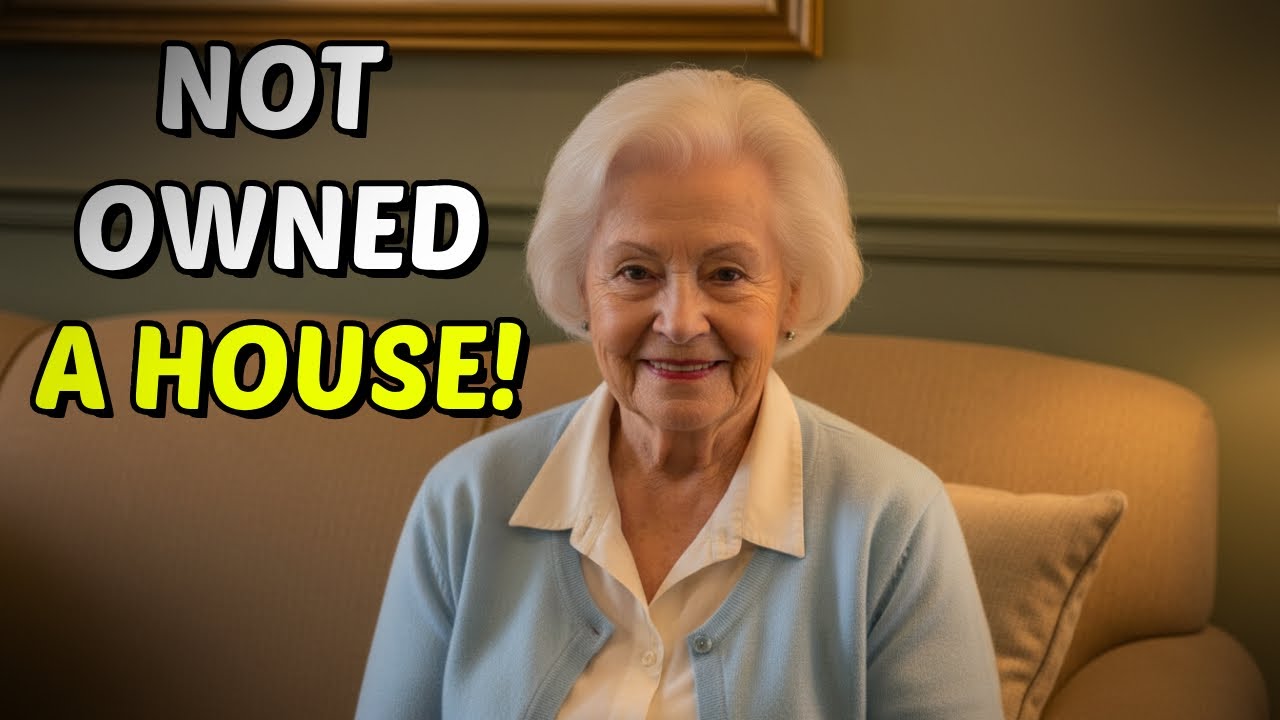 I'm 80... I Never Owned a Home Until I Was 65