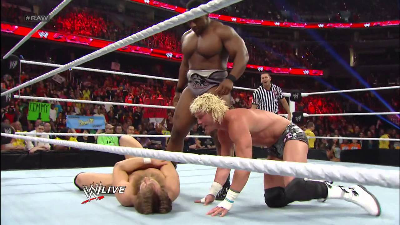 Дэниел Брайан против Дольфа Зигглера: Raw, 1 апреля 2013 г.