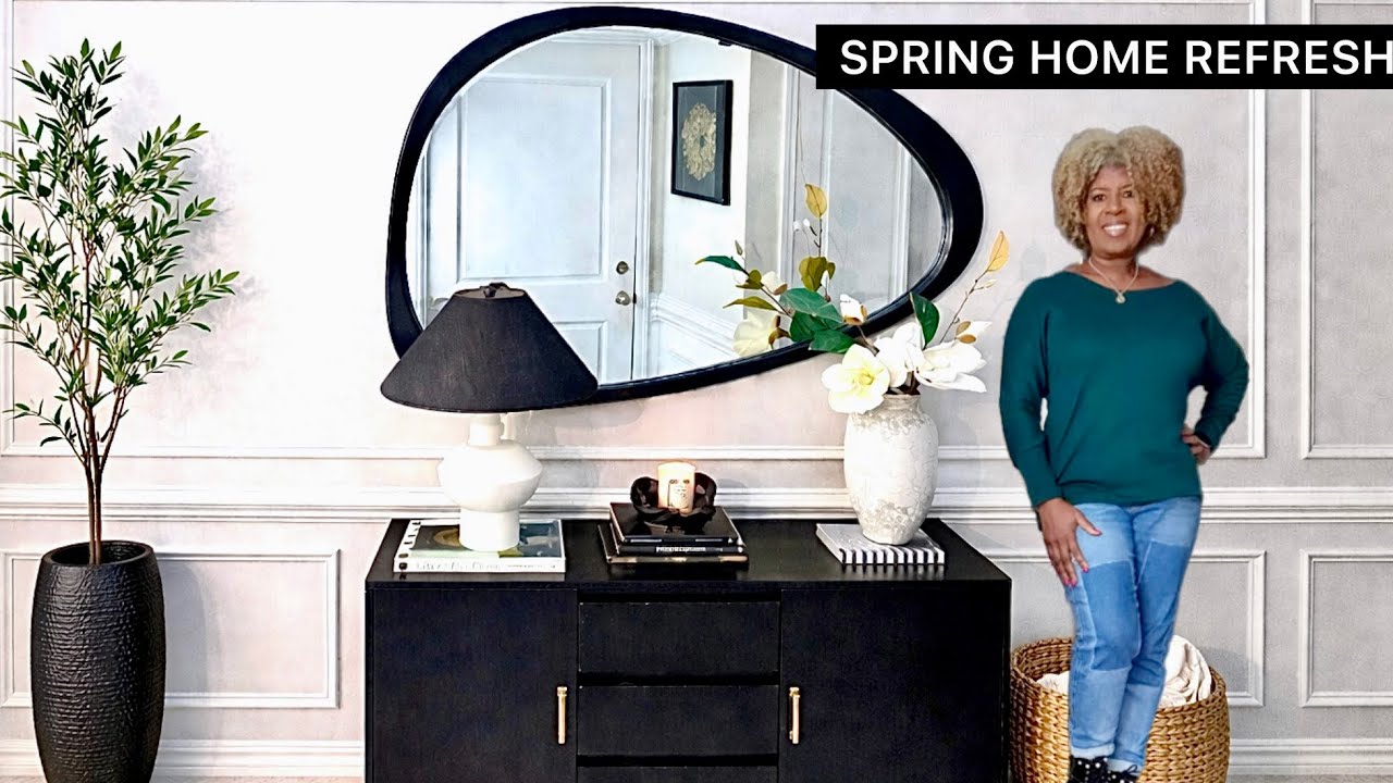 SPRING HOME REFRESH | DECORATE WITH ME | SPRING DIY  #budgetfriendly  #homedecor