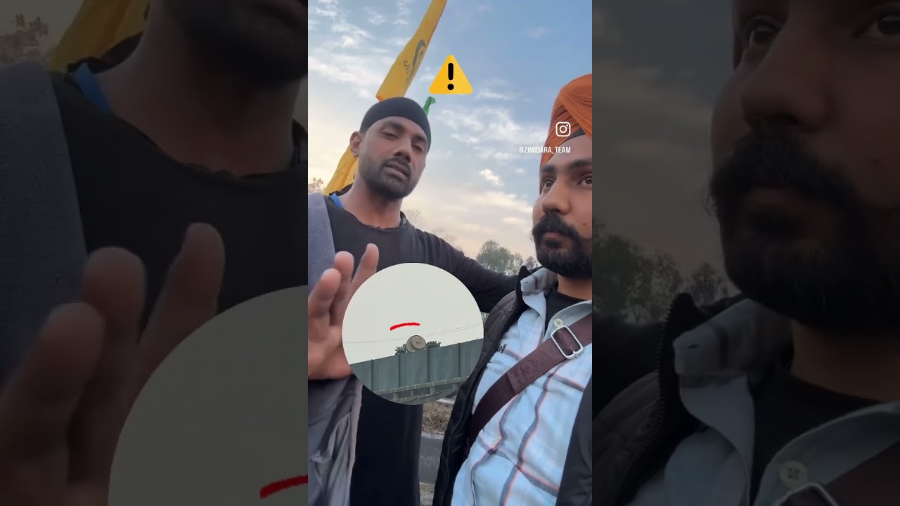 Shambu border #kisan #kisan_andolan #kisanprotest #punjabi #live #dil
