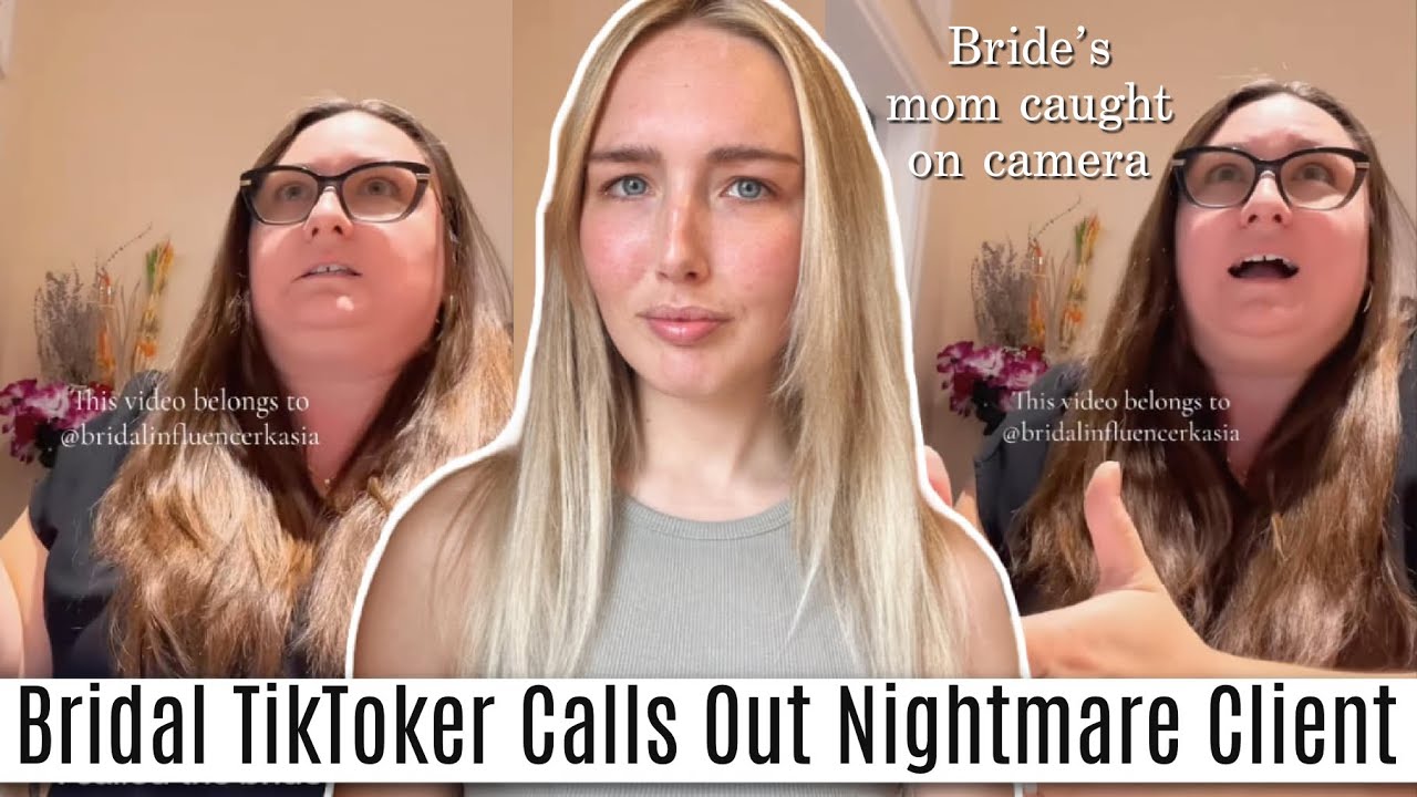 TikTok 'Mother Of The Bride' Gets Called Out For Stealing Wedding Dress