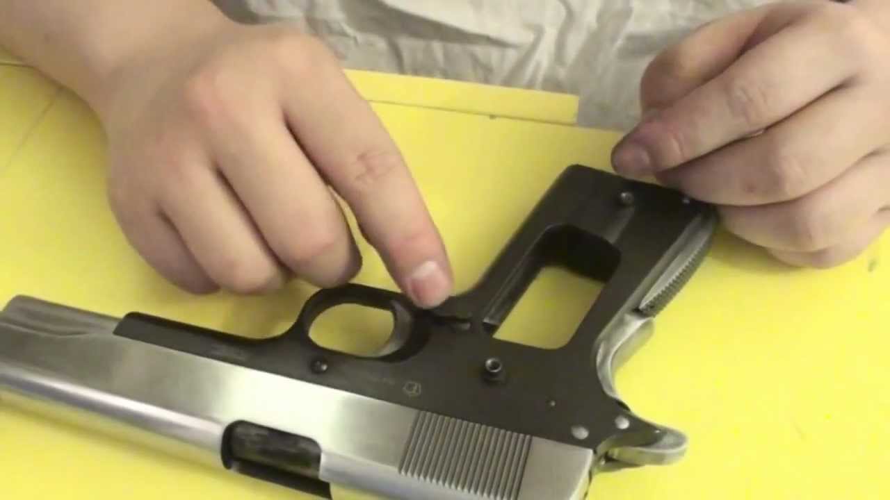 Tanfoglio Witness 1911 Co2 4.5mm - Full disassembly tutorial (not field strip)