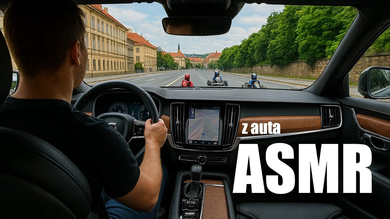 ASMR CZ - Jízda autem a pokec #2