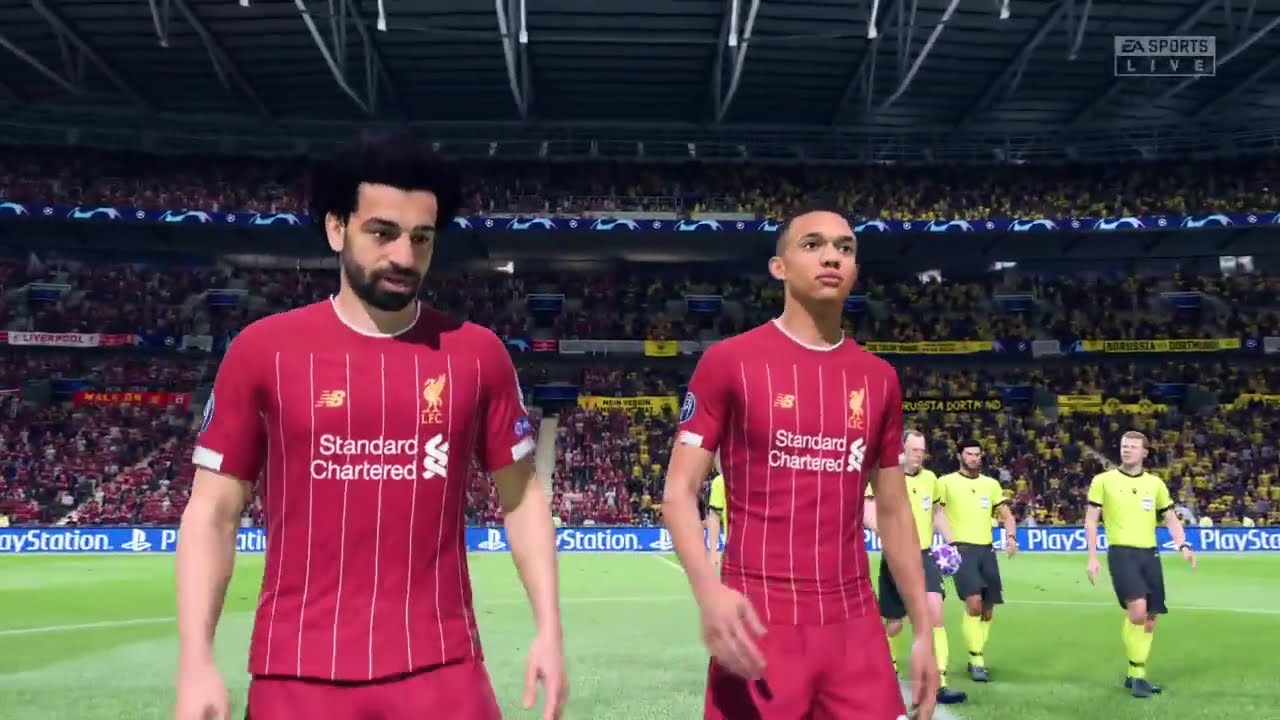 Xbox One FIFA 20 Part 1 Champions League Final Liverpool VS Brucia Dortmund