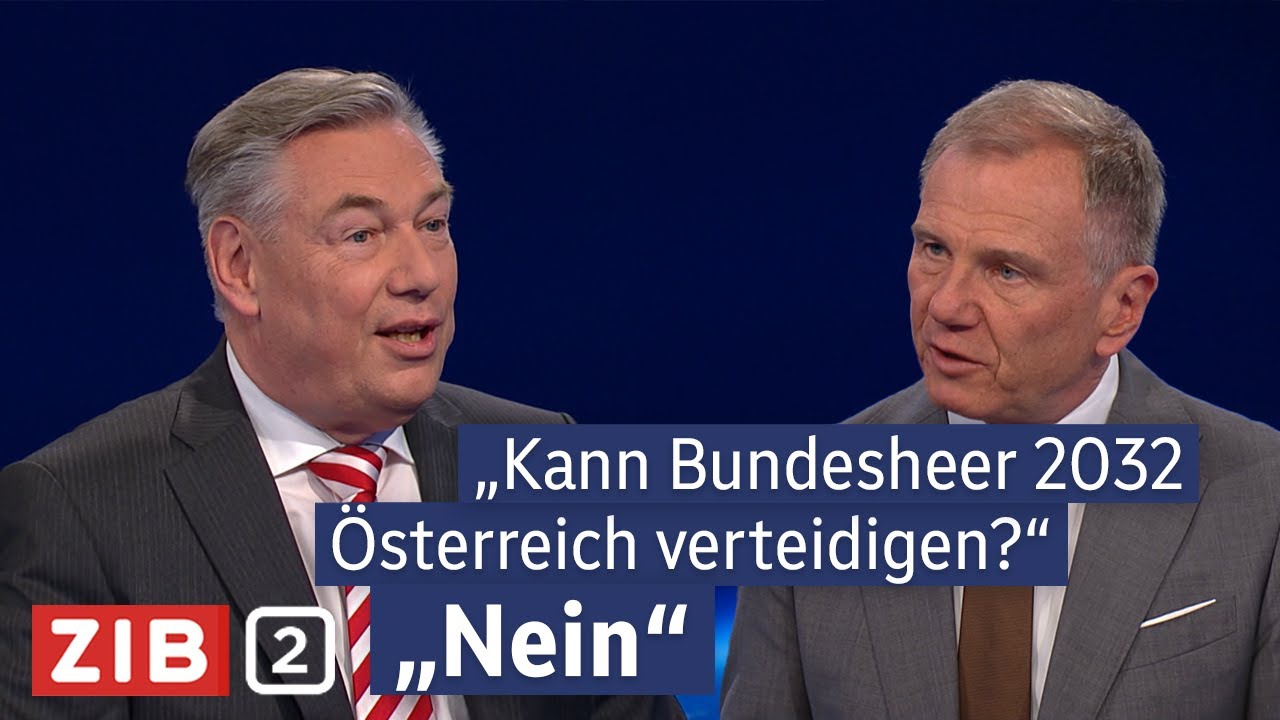 Soll in Österreich eine Wehrpflicht für Frauen eingeführt werden? | ZIB2 vom 16.04.2025
