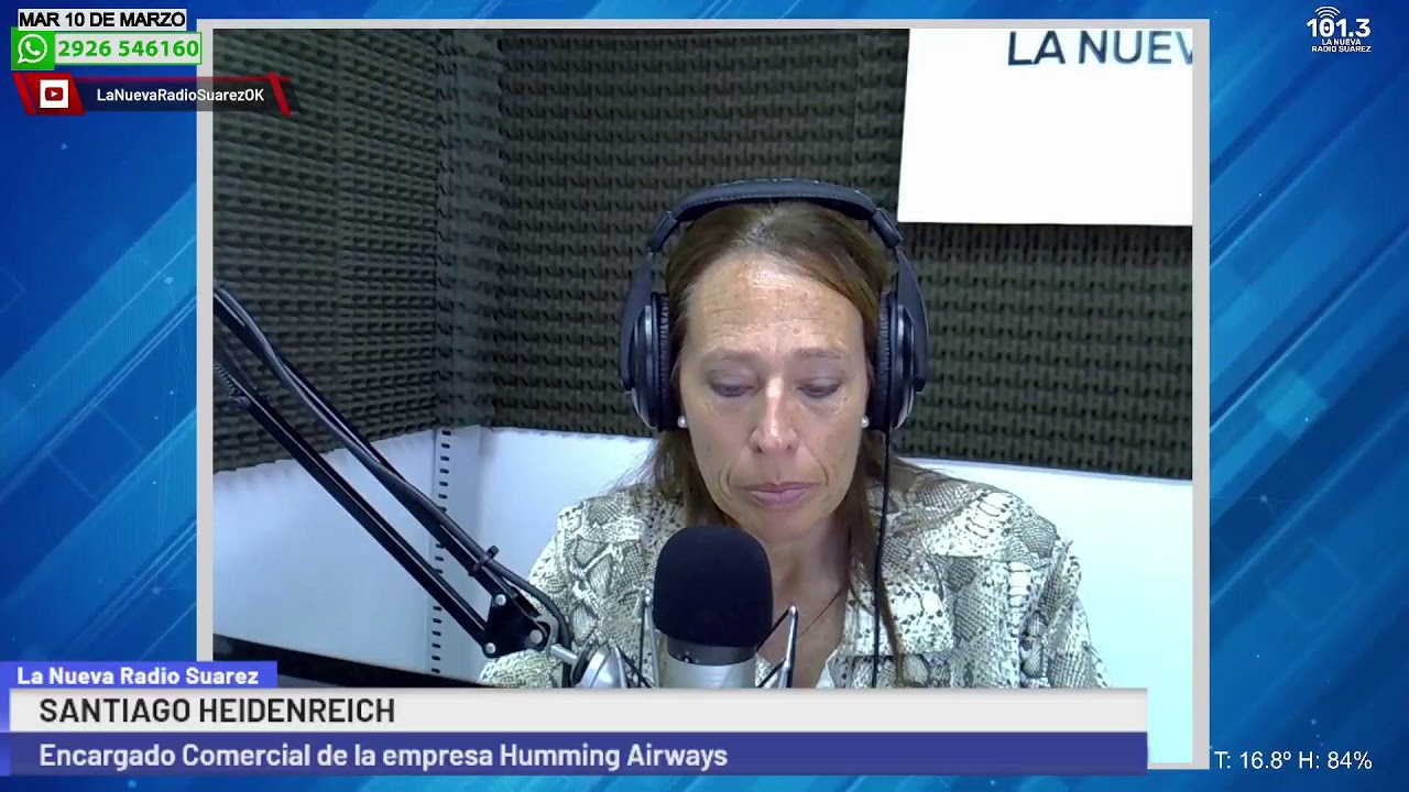 Santiago Heidenreich - La Nueva Radio Suarez 101.3