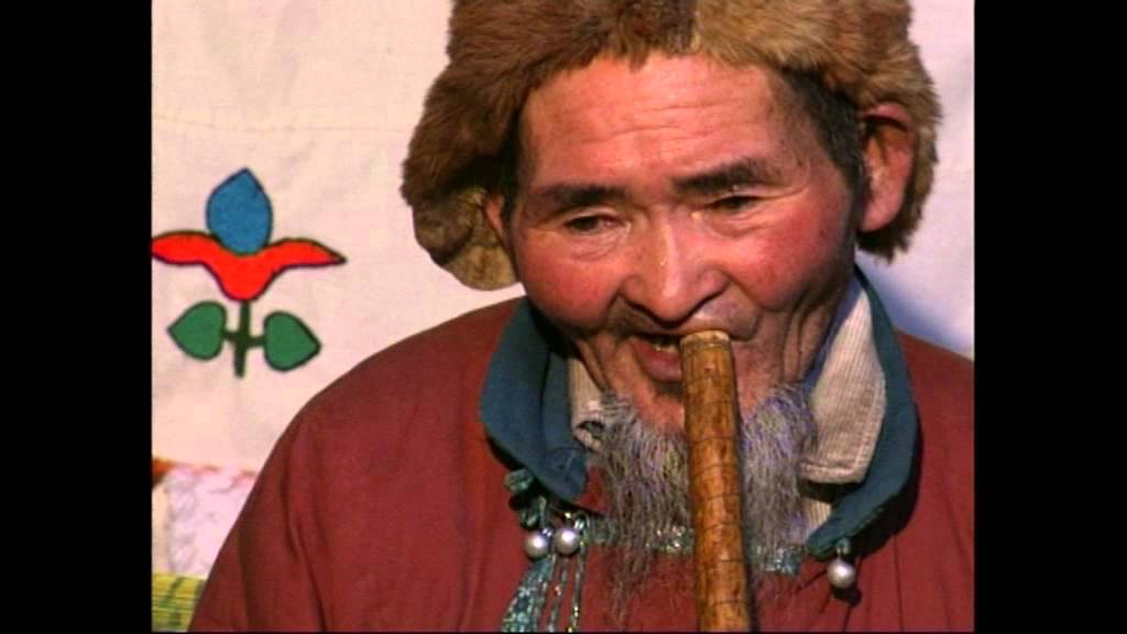 Mongolian traditional musical instrument Tsuur player Narantsogt