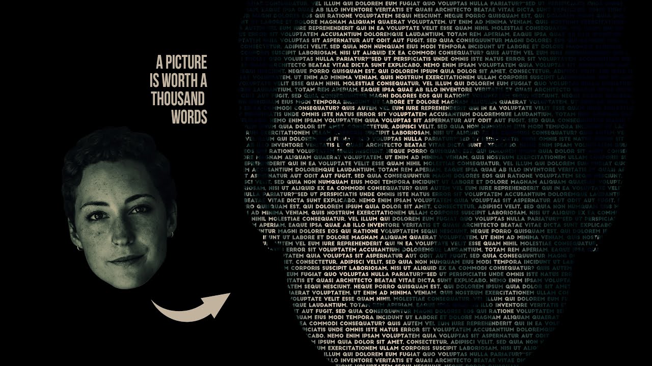 Create A Portrait Text Effect In Illustrator