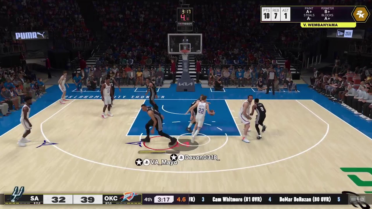 2k25 MyEra|Season 1- PlayOffs Vs Burk |#223