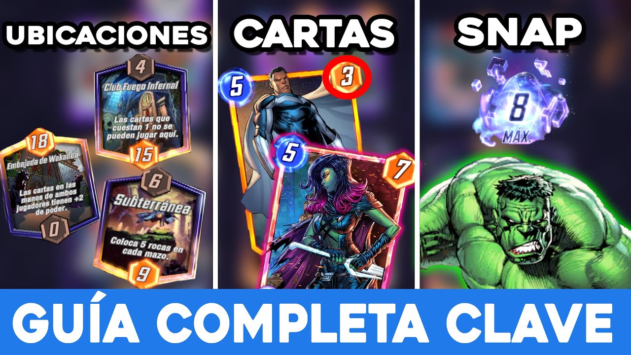 MARVEL SNAP COMO JUGAR y EMPEZAR BIEN | Gu&iacute;a Espa&ntilde;ol
