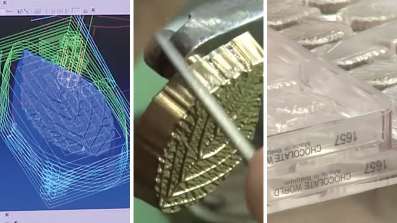 Chocolate World, polycarbonate moulds for chocolate