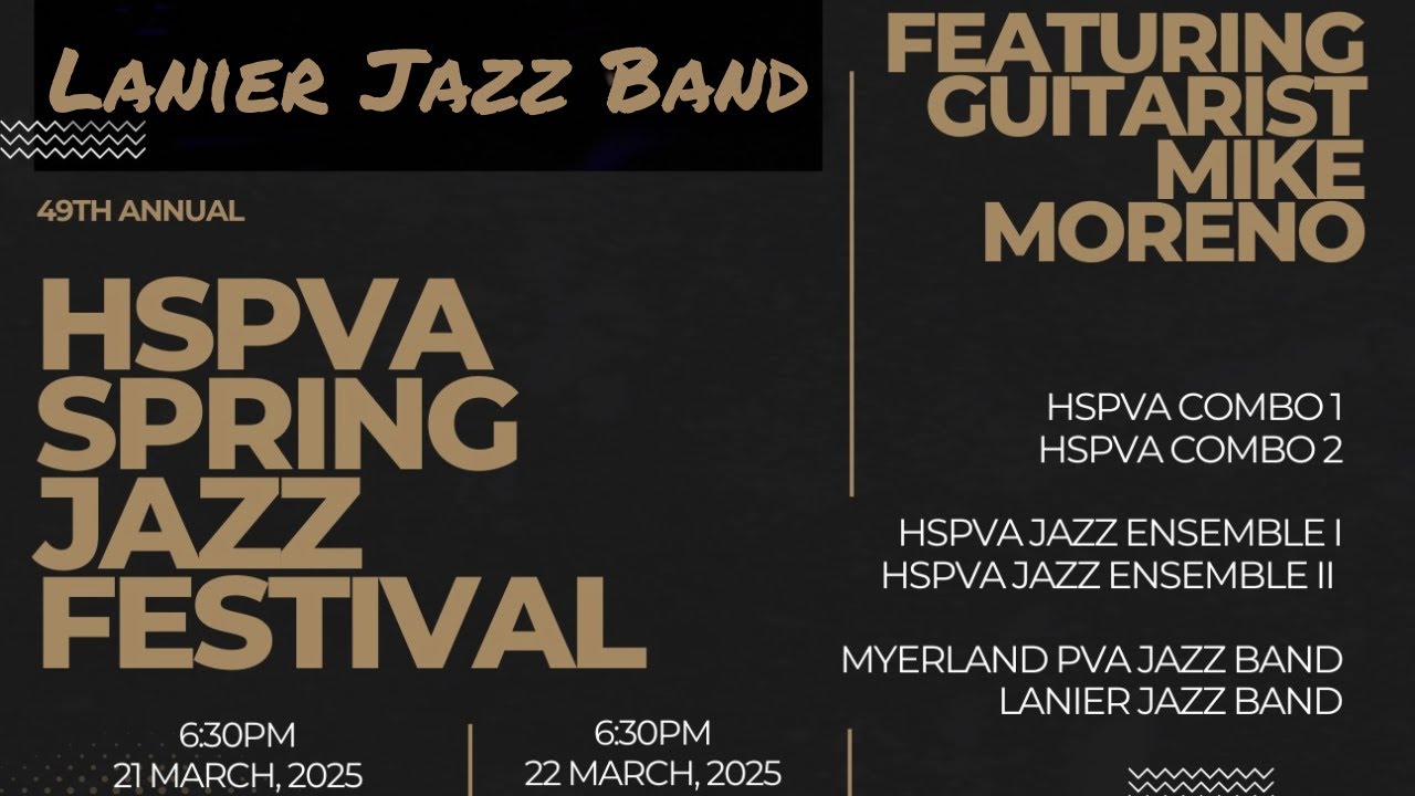HSPVA Spring Jazz Fest | LMS Jazz Band (Spring 2025)