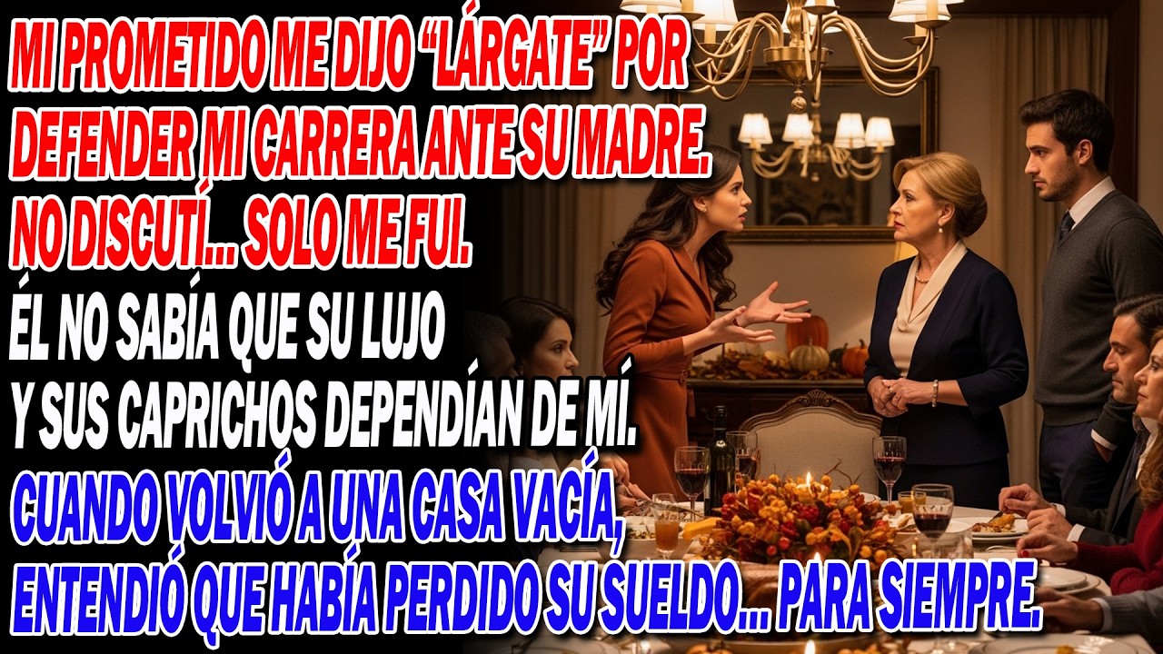 Él me dijo “Vete” — sin saber que estaba a punto de perderlo todo 💍🔥
