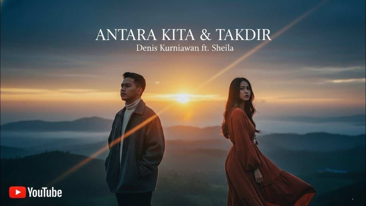 ANTARA KITA DAN TAKDIR | SLOWROCK | LAGU CINTA | MUSIK TEMAN KERJA | DENIS K