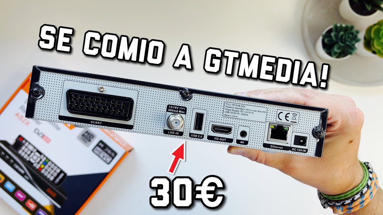 El Receptor que SUPERÓ a GTMEDIA costando SOLO 30€ en Amazon