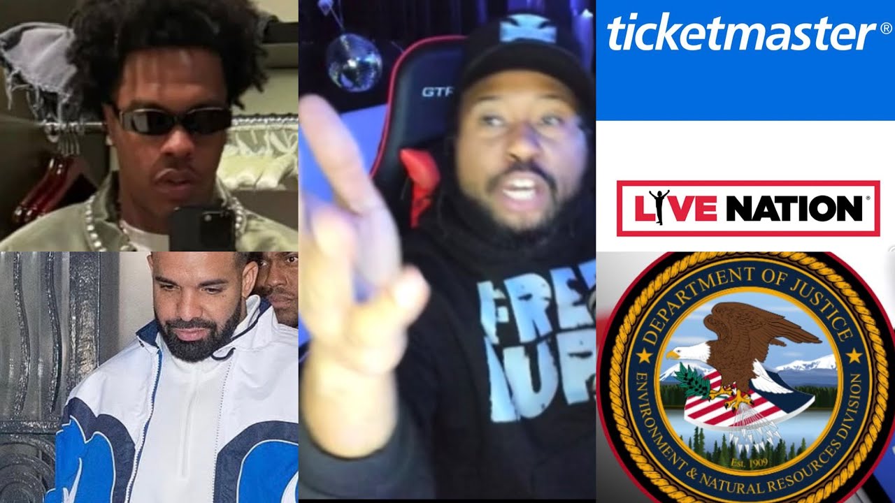 They Run it! Akademiks speaks on DOJ saying that Livenation has broken the US concert Market!