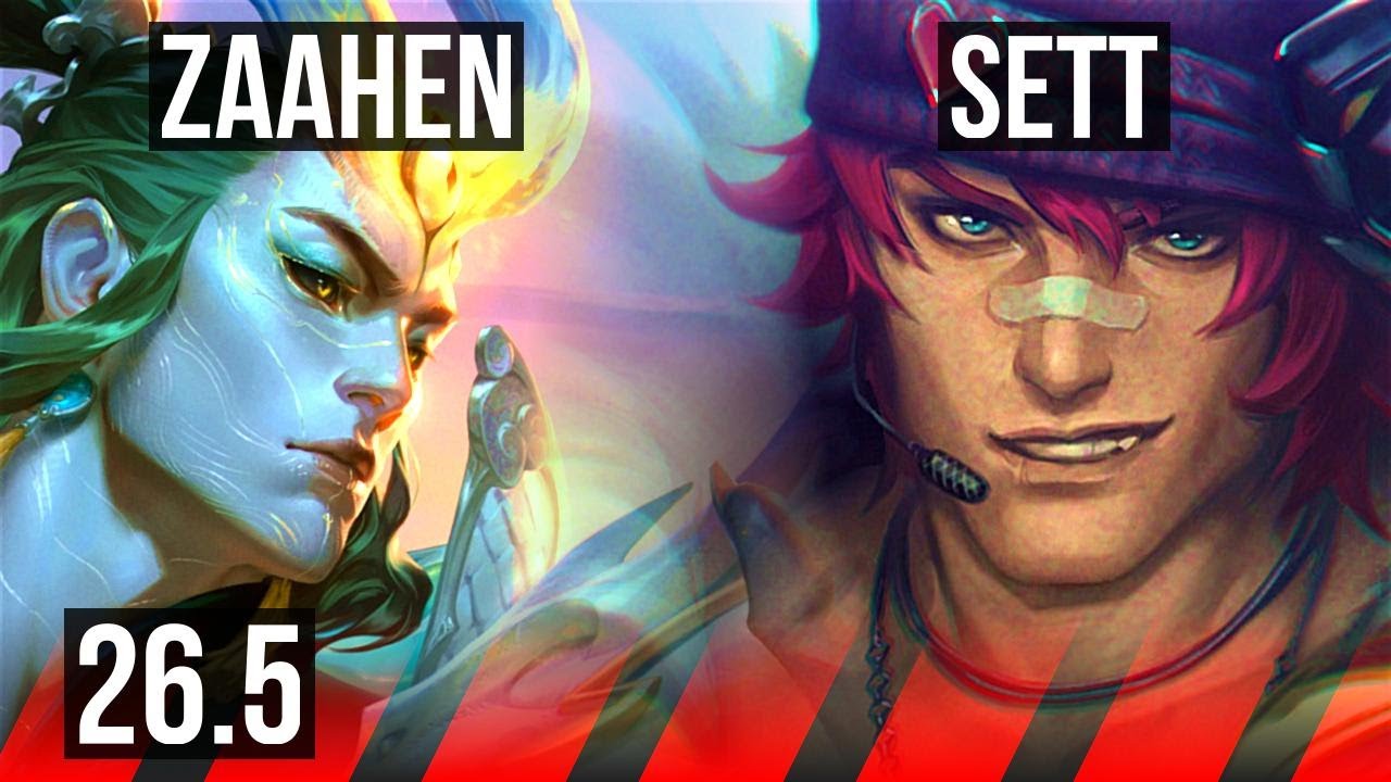 ZAAHEN vs SETT (TOP) | KR Diamond | 26.5