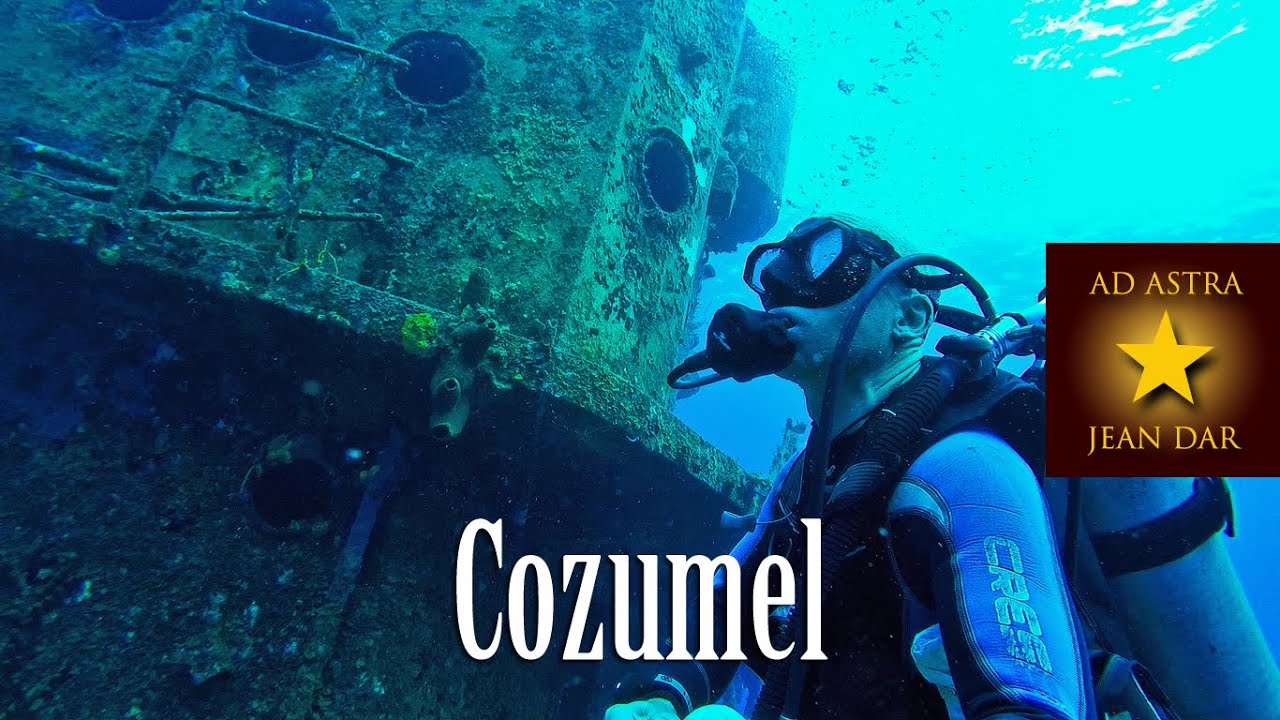 Diving Cozumel, México, 4 February 2020 | Santa Rosa Reef & Felipe Xicoténcatl C-53. HD