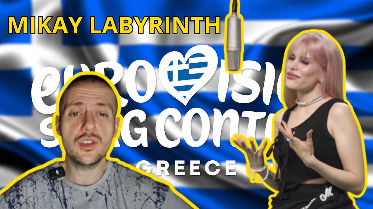 Mikay Labyrinth Sing for Greece 2026 reaction