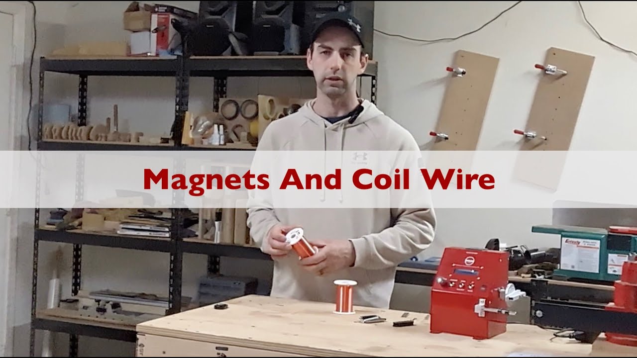 Introduction To Pickup Winding  - Magnets And Coil Wire