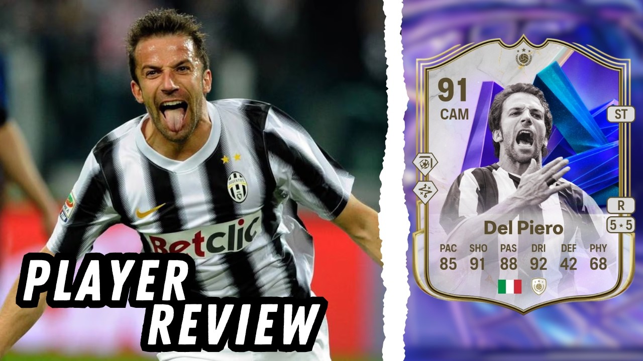 VALE la PENA ALESSANDRO DEL PIERO 91 ICONO FC PRO SBC?? FC 26 REVIEW !!