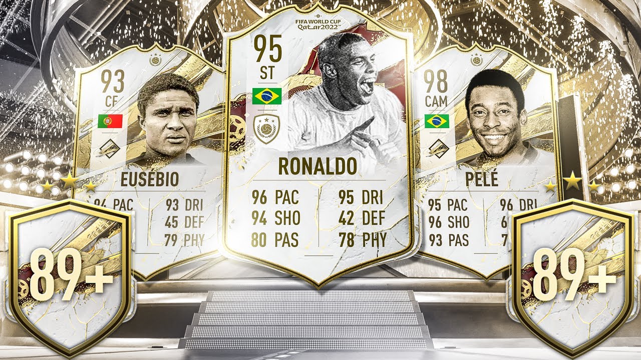 17 взломанных наборов &laquo;Знаменитые игроки&raquo; 89+ PRIME или WORLD CUP! 😱 #FIFA23
