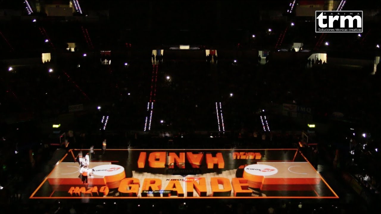 VIDEO MAPPING BASKONIA - REAL MADRID