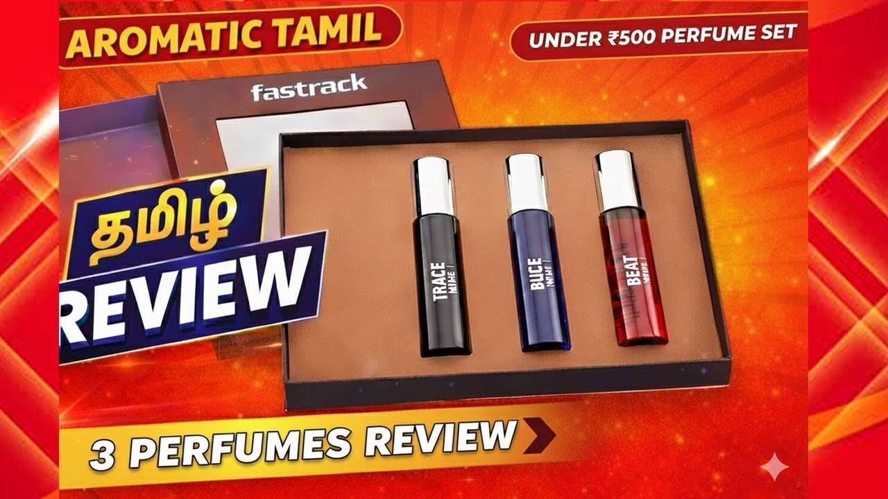 Fastrack Perfume Set Review in Tamil | Trance Pulse Beat | Aromatic Tamil