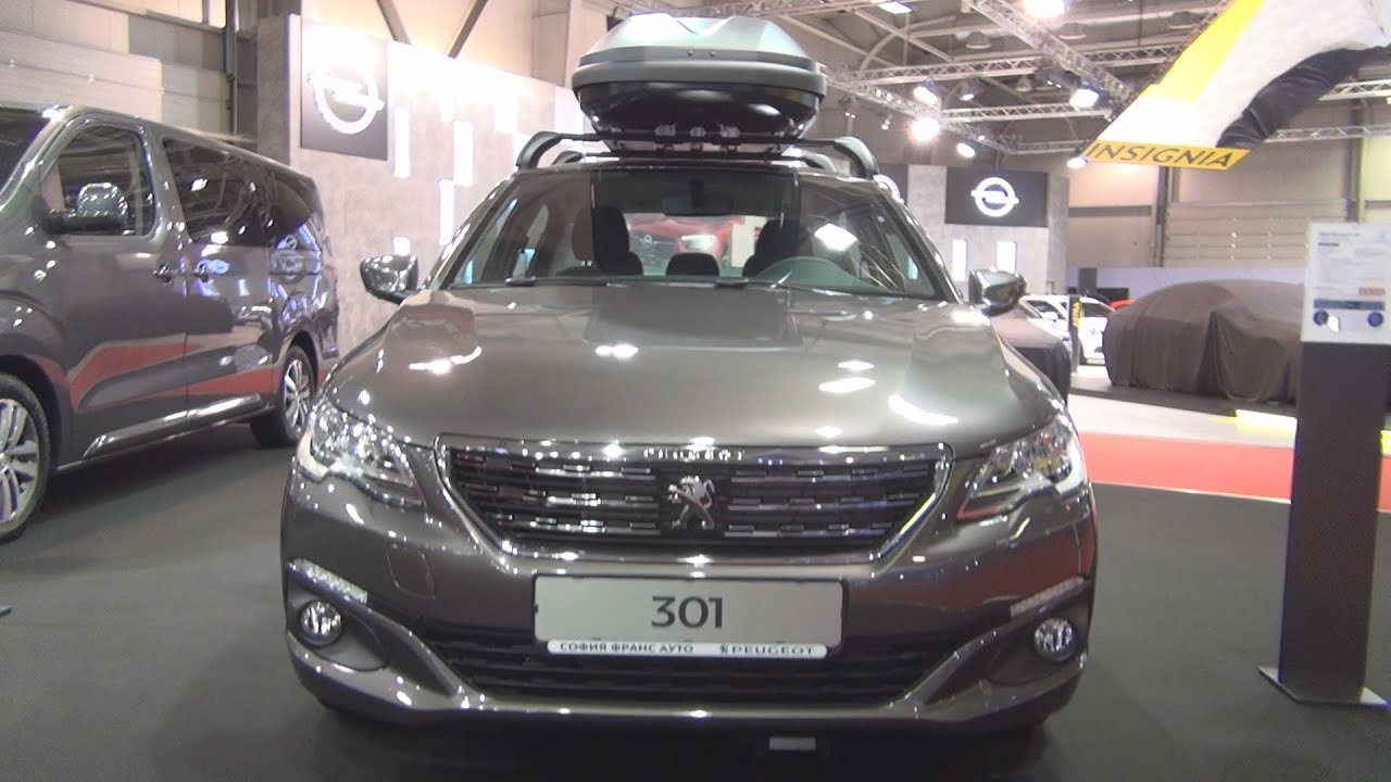 Peugeot 301 Allure 1.6 VTi 115 EAT6 EURO 6 (2018) Exterior and Interior