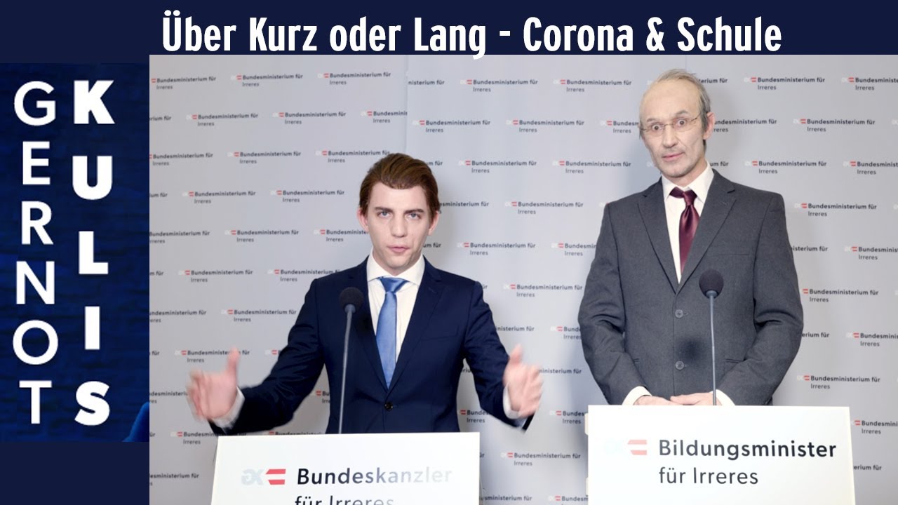 Über Kurz oder Lang: Corona und Schule mit Spassmann & Bundesbasti (von Gernot Kulis)
