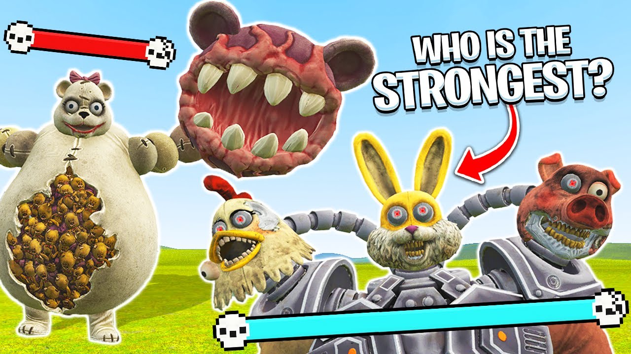 Who is the Strongest in DARK DECEPTION? (Garry's Mod)