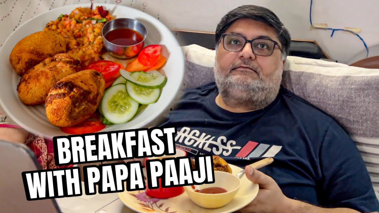 Breakfast with Papa Paaji & Sunscreen !!