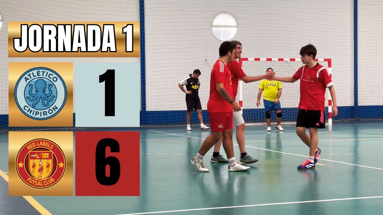 Atlético Chipirón 1 - 6 Red Labels | Jornada 1 | Temporada 5 | Fútbol Universe