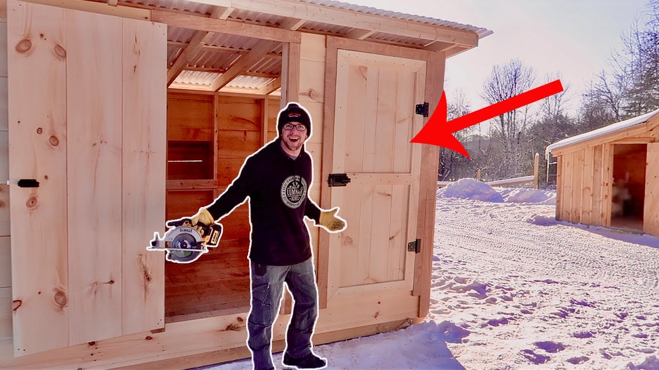 This 1 Skill will Save me $1000s (Custom Doors) Chicken Coop Build