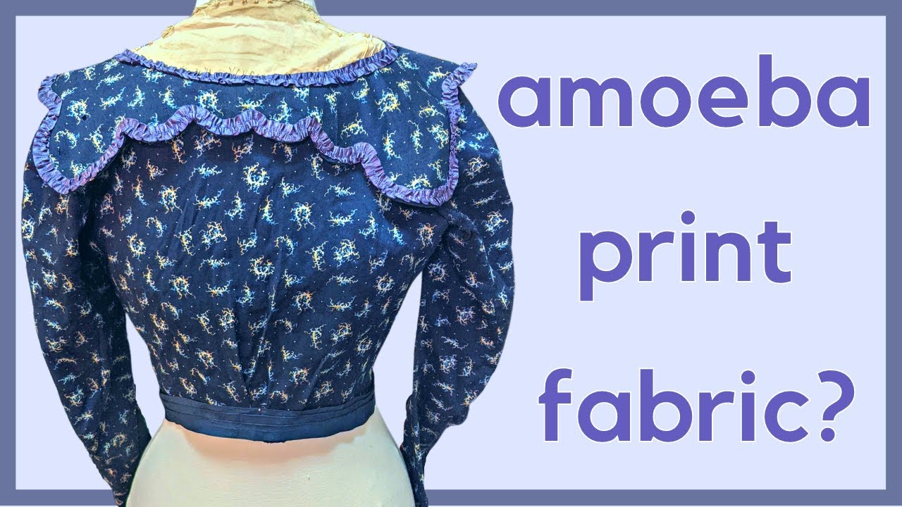 What a Sweet Bodice! // Examining A Calico Antique 1900s Bodice