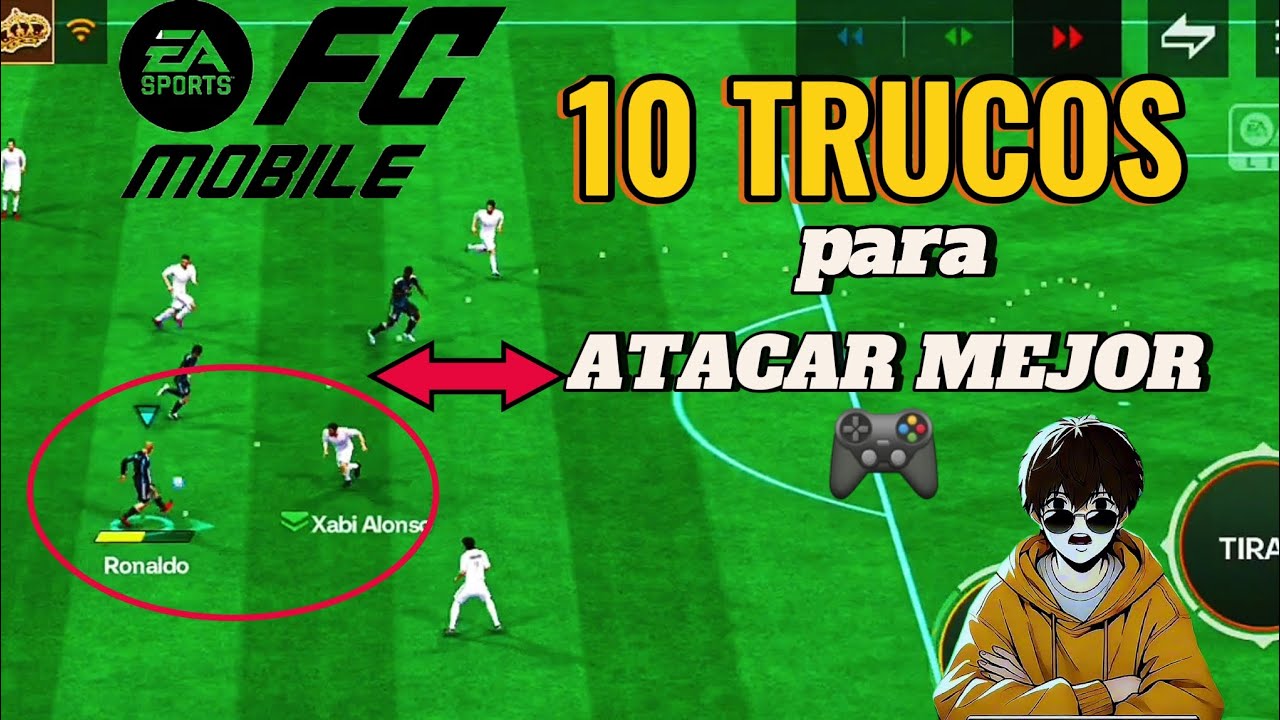 ⚡10 TRUCOS para ATACAR MEJOR en FC Mobile 🎮|TonyFC