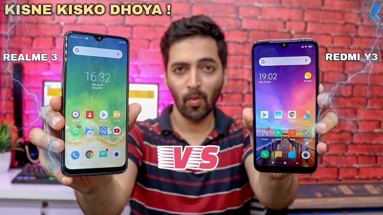 Realme 3 vs Redmi Y3 - Camera,Performance,Battery,Display,Camera2api,Widevine & More