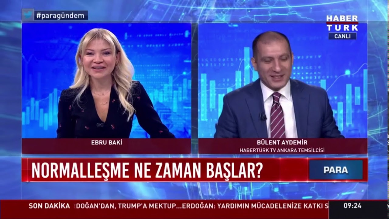HABERT&Uuml;RK TV | B&uuml;lent Aydemir | Meyve Sebze Fiyatları | Para G&uuml;ndem