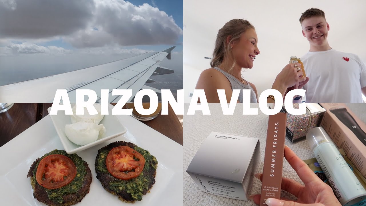 ARIZONA TRAVEL VLOG: week in my life in Scottsdale, seeing family and friends!