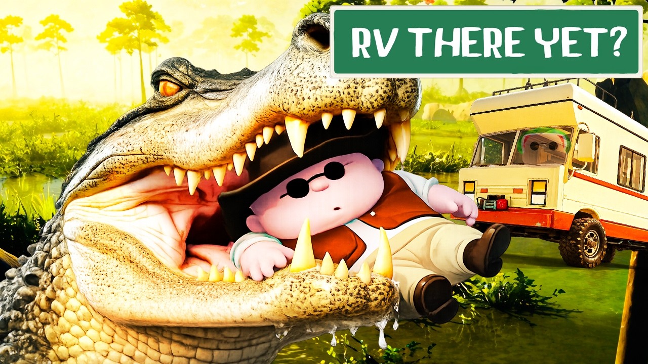 HILFE KROKODILE JAGEN UNS 😭 | RV THERE YET? #7