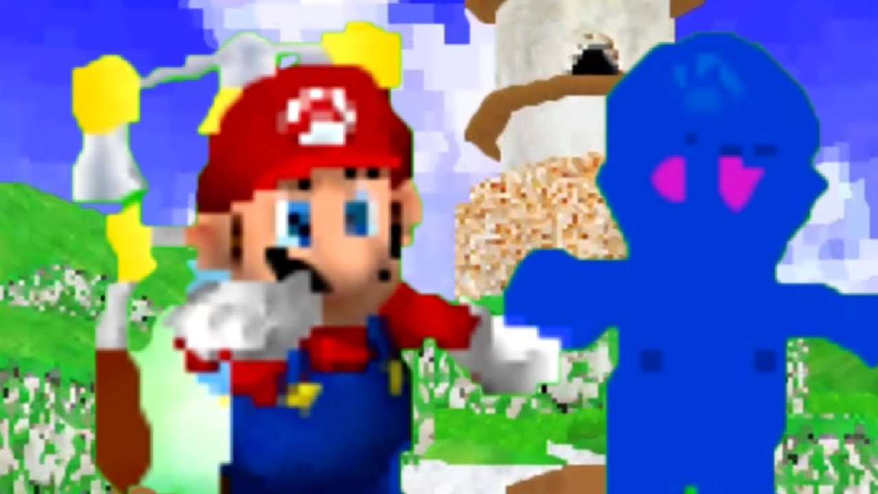 Super Mario 64 Sunshine DS - Bianco Hills Part 1 Gameplay (Mod)